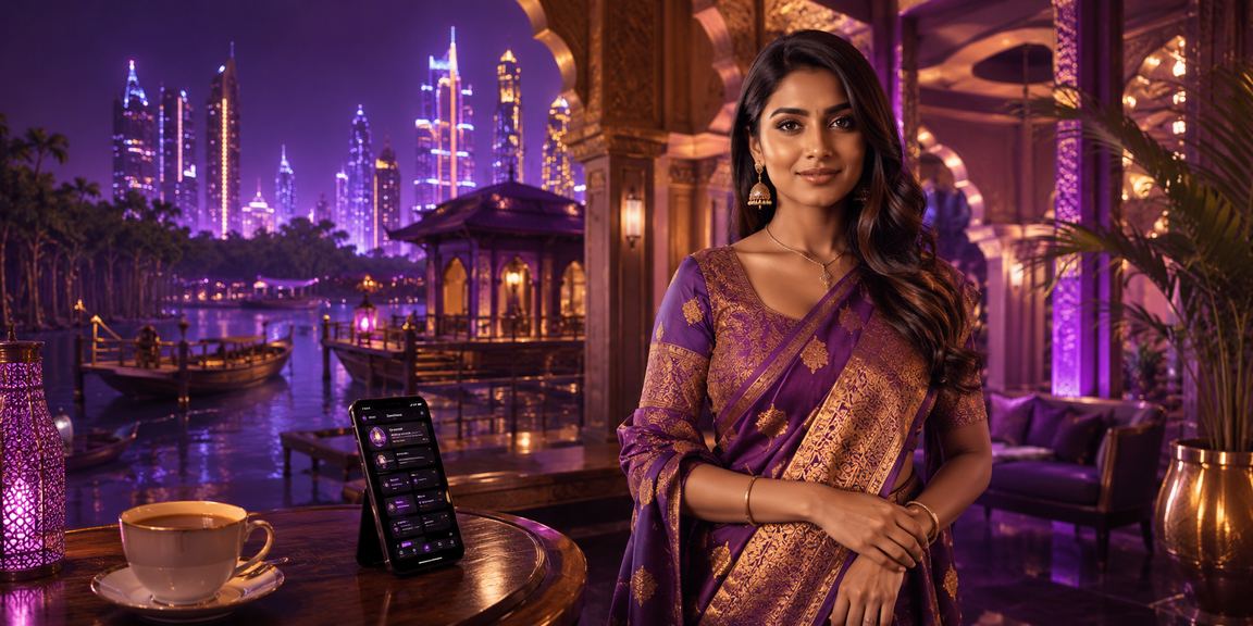 খুলনায় নিয়ন আলোয় মোবাইলে 1601 পেমেন্ট করছেন একজন ব্যবহারকারী